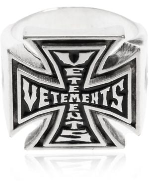Vetements Rings - Negro
