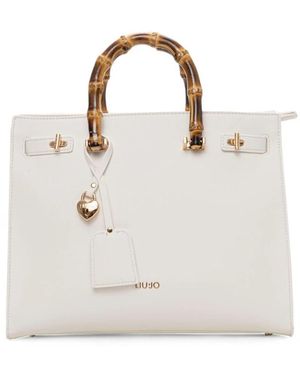 Liu Jo Stilvolle Schultertasche Für Frauen - Weiß