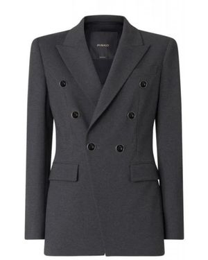 Pinko Jassen ,Grijs ,Blazers - Zwart