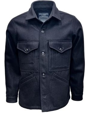 Manifattura Ceccarelli Italiaanse Wollen Cruiserjas - Blauw