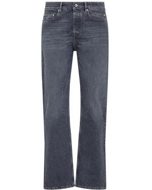 Rick Owens Graue Jeans Aw25 Stilvolles Design - Blau