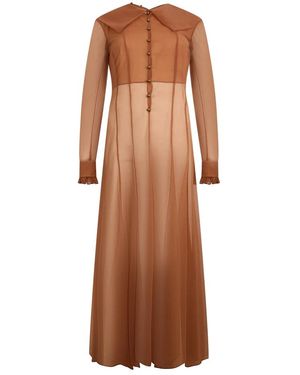 Philosophy Di Lorenzo Serafini Maxi Dresses - Brown
