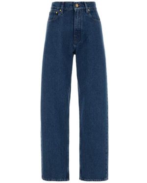 Jil Sander Jeans ,Blauw ,Denim Denim Trouser 03