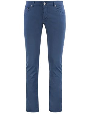 Moorer Chinos - Blue