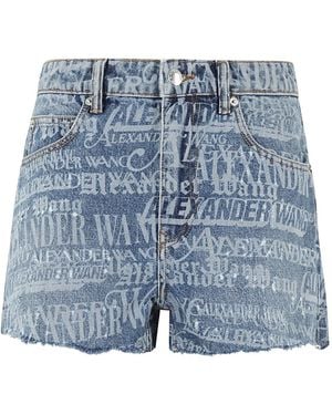 Alexander Wang Denim Shorts - Blue