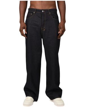 Ksubi Jeans ,Zwart ,Denim Straight Jeans