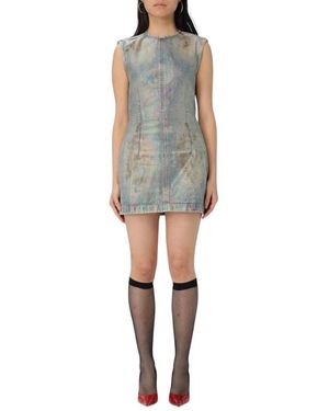 Acne Studios Stilvolles Ärmelloses Denim-Kleid - Grau