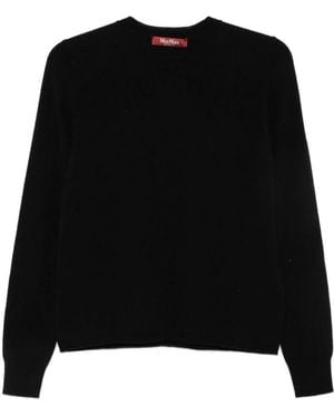 Max Mara Fijngebreide Trui - Zwart