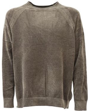 Heskimo Round-Neck Knitwear - Grey