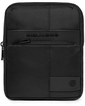 Piquadro Cross Body Messenger - Black