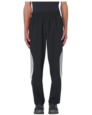 New Balance Straight Trousers - Negro