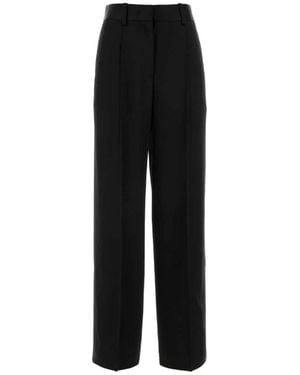 Jil Sander Cropped Trousers - Black