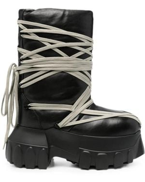 Rick Owens Winter Boots - Black