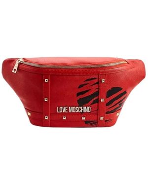 Love Moschino Belt Bags - Rosso