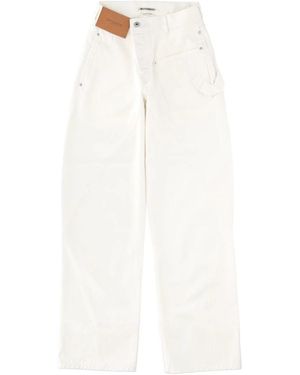 JW Anderson Twisted Workwear Jeans - Wit
