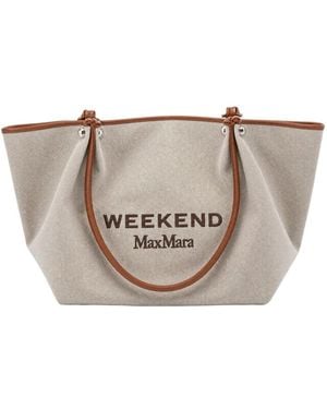 Weekend by Maxmara Shopping Bags - Natural