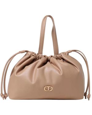 Twinset Bucket Bags - Neutro