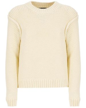 A.P.C. Round-Neck Knitwear - Neutro