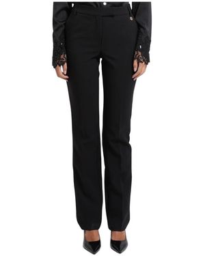 Fracomina Straight Trousers - Black