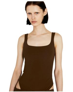 Entire studios Sleeveless Tops - Marrone