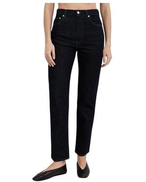 Loulou de Saison Straight Jeans - Black