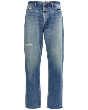 Fear Of God Straight Fit Jeans - Blue