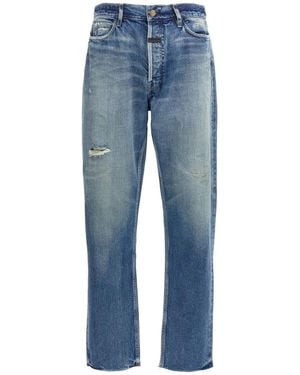 Fear Of God Straight 5 Pocket Jeans - Blauw