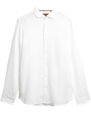 Superdry Casual Shirts - Blanco