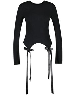 Simone Rocha Long Sleeve Tops - Nero