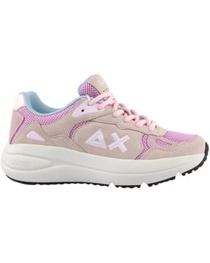 Sun 68 Trainers - Pink