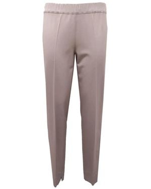 D.exterior Slim-Fit Trousers - Grey