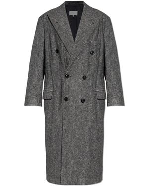 Maison Margiela Double-Breasted Coats - Gris