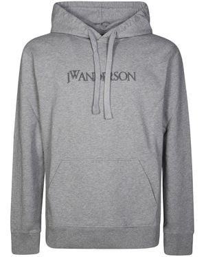 JW Anderson Hoodies - Gris