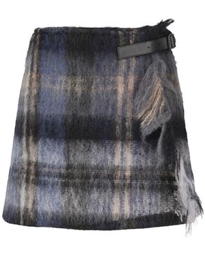 Loewe Short Skirts - Grey