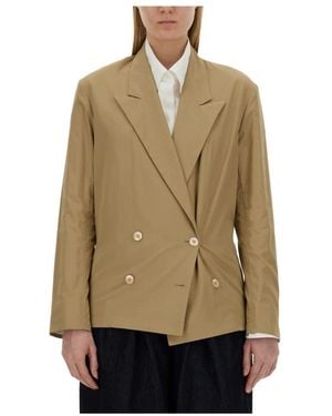 Dries Van Noten Blazers - Natural