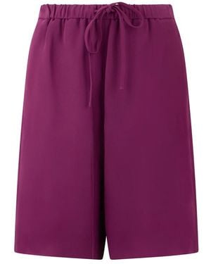 Valentino Garavani Casual Shorts - Purple