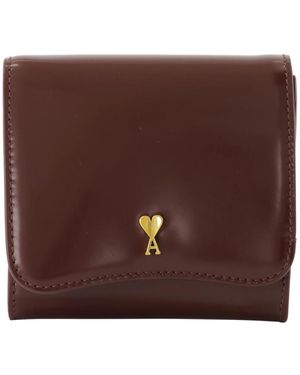 Ami Paris Wallets & Cardholders - Marrone