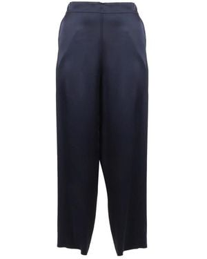 Clips Wide Trousers - Bleu