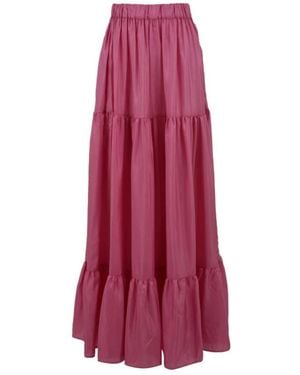 SOLOTRE Maxi Skirts - Purple