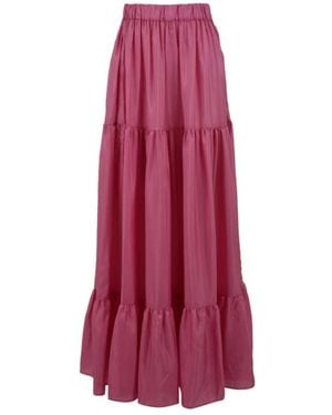 SOLOTRE Maxi Skirts - Purple