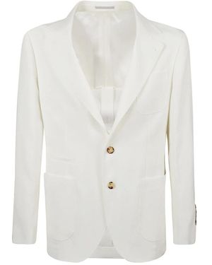 Brunello Cucinelli Blazers - White
