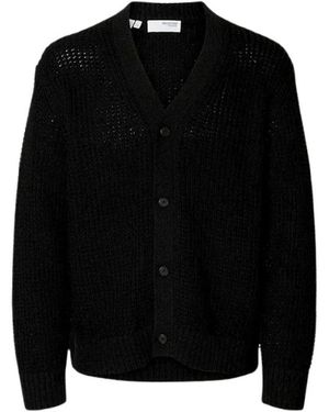 SELECTED Strickjacken - Schwarz