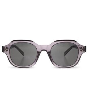 Celine Accessoires ,Paars ,3 Dots Hd Zonnebril - Grijs
