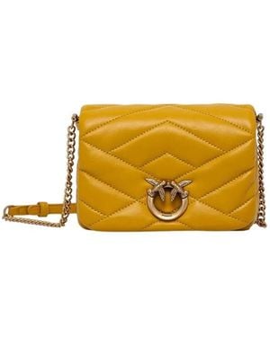 Pinko Cross Body Bags - Giallo