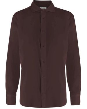 HER SHIRT HER DRESS Shirts - Marrón