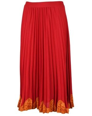 Semicouture Midi Skirts - Rojo