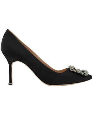 Manolo Blahnik Hangisi 90 Stilettos - Schwarz