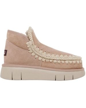 Mou Shearling Bounce Sneakers - Natur