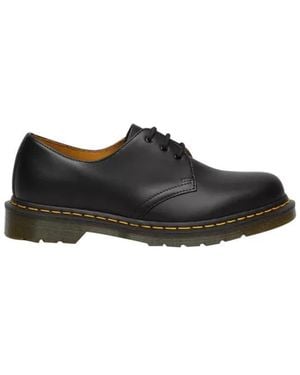 Dr. Martens Glad Leren Oxford Schoenen - Zwart