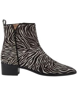 SCAROSSO Alba Zebra Pony - Schwarz
